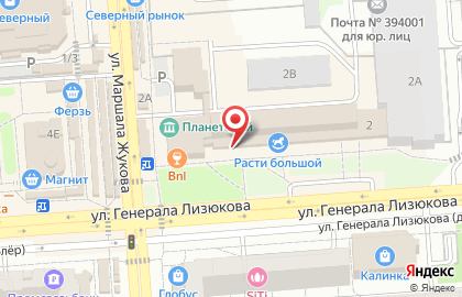 Научно-производственное предприятие Геосервис на улице Генерала Лизюкова на карте