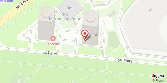 Клиника Стоматология комфорта на улице Белы Куна на карте