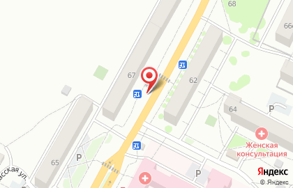 Балтик-оптик на Московской улице на карте
