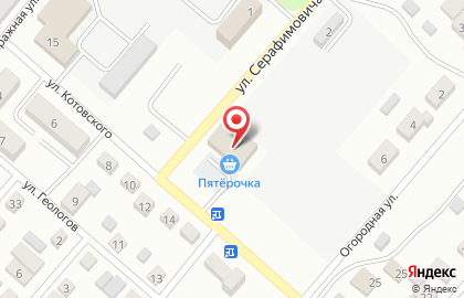 Супермаркет Пятёрочка, сеть супермаркетов в Каменск-Шахтинском на карте