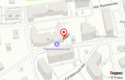 Салон-парикмахерская Салон-парикмахерская в Петрозаводске на карте