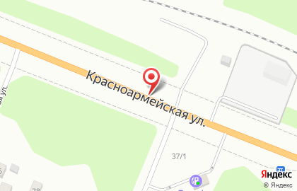 АЗС на Красноармейской улице на карте
