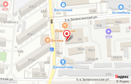 Парикмахерская Ольга в Астрахани на карте