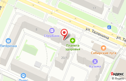 Ремонтная мастерская GSMaster на улице Тюленина на карте