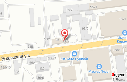 Оптово-розничная компания по производству абразивных материалов на Уральской улице на карте