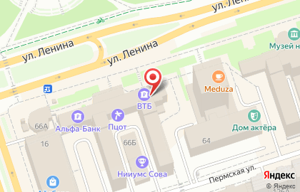 Компания ВТБ Капитал Форекс на улице Ленина, 66 на карте