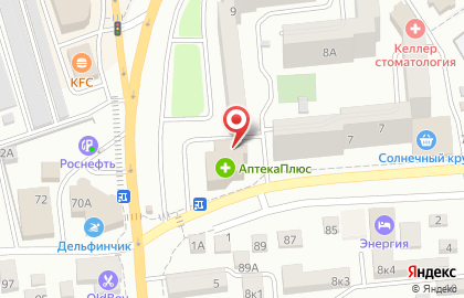 Сеть продуктовых супермаркетов Ассорти в Ростове-на-Дону на карте