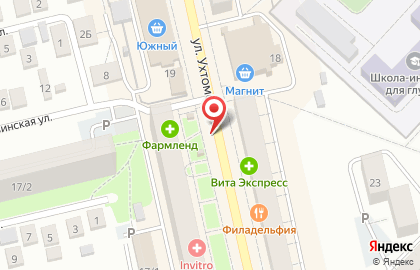 Киоск по продаже цветов, ООО Енисей на улице Ухтомского на карте