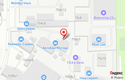 Автосервис Автобан-Моторс на Дмитровском шоссе на карте