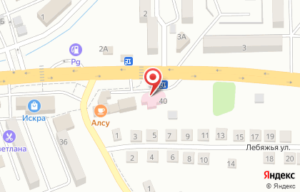 Аптека НефРос на Комсомольской на карте