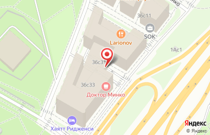 Декомат на Московской улице на карте