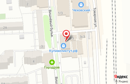 Юридическая компания Чеховский юрист на карте