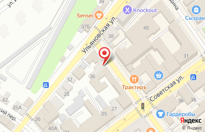 Магазин товаров и мебели для офиса Офис-класс на карте