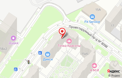 Флористический салон Цветы Москвы на карте