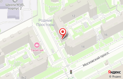 Международная сеть частных детских садов Bambini-club на Московском проспекте на карте