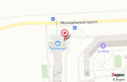 Аптека Omelis на Молодёжном проспекте на карте