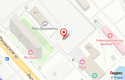 Томилино-3 на карте