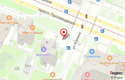 Магазин продуктов в Санкт-Петербурге на карте