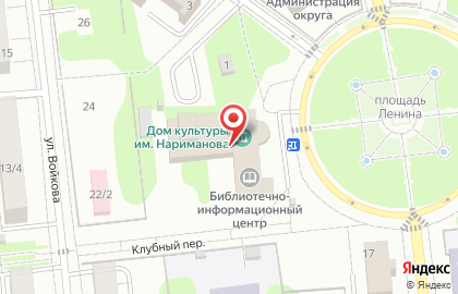 Библиотечно-информационный центр городского округа Шатура на карте