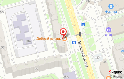 Салон чистки подушек и перин на Эгерском бульваре на карте