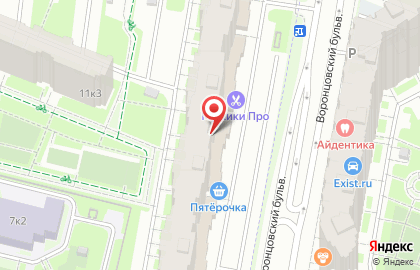 Ателье в Санкт-Петербурге на карте