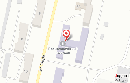 Анжеро-Судженский политехнический колледж на карте
