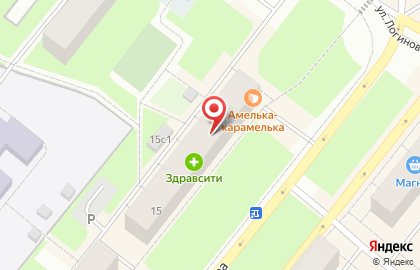 Банкомат АКБ МосОблБанк в Северодвинске на карте