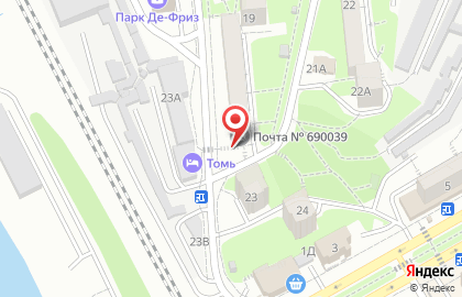 Почта России во Владивостоке на карте