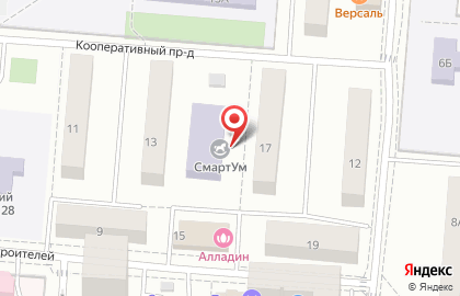 Школа танцев Русский балет на улице Строителей на карте