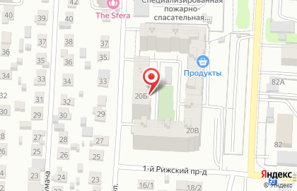 Продуктовый магазин Штофф в Ленинском районе на карте
