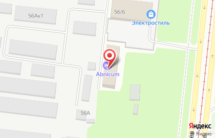 Ресторанно-гостиничный комплекс Абникум на площади Сибиряков-Гвардейцев на карте