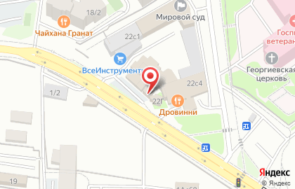 Кафе быстрого питания DёnDёner в Октябрьском районе на карте