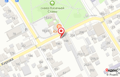 Сауна на улице им. Кирова на карте