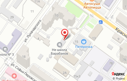 Компания по продаже окон и дверей Триумф на карте