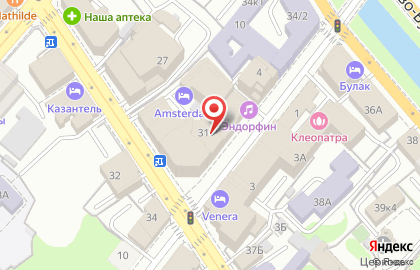 Салон по продаже ванн и душевых кабин на Московской улице на карте