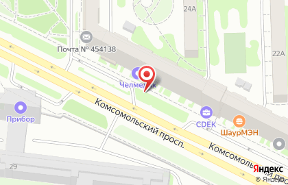 Леди Maxi на Комсомольском проспекте на карте