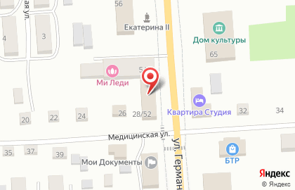Единая Россия в Пскове на карте