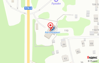 Автомаркет на Колхозной улице на карте