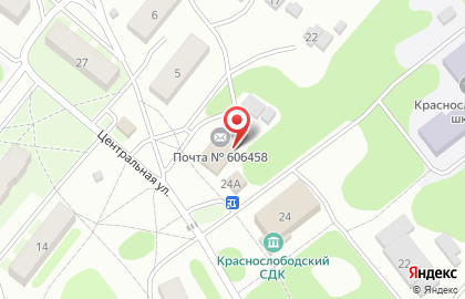 Продуктовый магазин в Самаре на карте