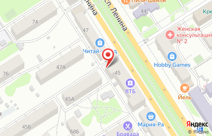Салон цветов Флорис в Центральном районе на карте