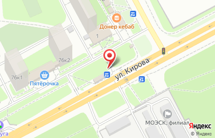 Кафе-магазин Едим как дома на улице Кирова на карте