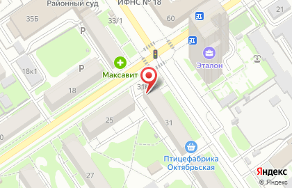 Заельцовский район Киоск по продаже фруктов и овощей в Заельцовском районе на карте