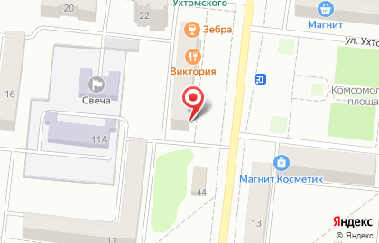 Магазин Великолукский мясокомбинат на улице Куйбышева на карте