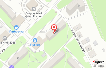 Сеть супермаркетов Магнит в Орджоникидзевском районе на карте