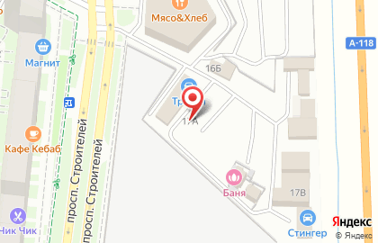 Шиномонтажная мастерская Колёса на Неве в Кудрово на карте