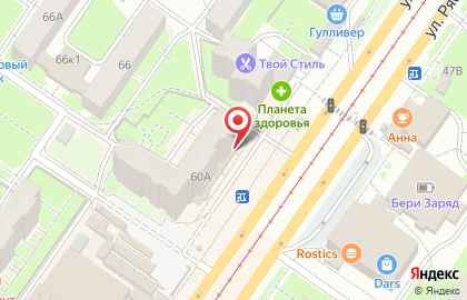Магазин кондитерских изделий Лакомка в Засвияжском районе на карте
