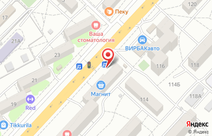 Торговая компания inФормат в Краснооктябрьском районе на карте