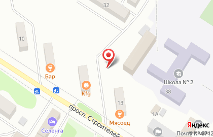 Магазин строительных товаров Стройся на карте