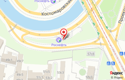 Технический центр Роснефть на Николоямской набережной на карте