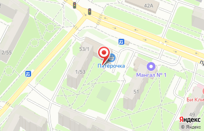 Ателье Шелковая нить на проспекте Александра Корсунова на карте